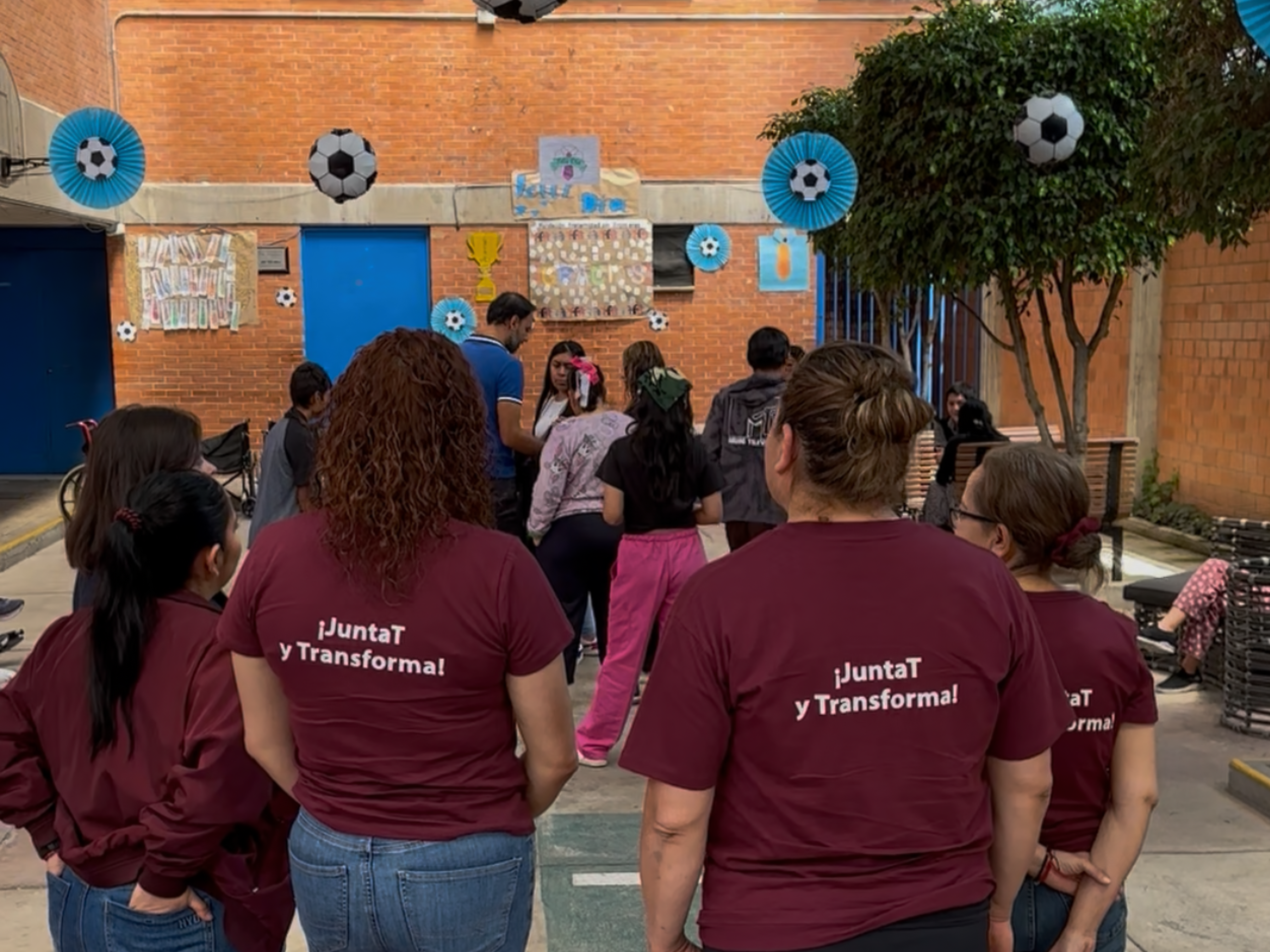 La JAPCDMX realiza su primera jornada de voluntariado interno en Fraternidad Sin Fronteras, IAP, como parte del programa "JuntaT y Transforma"